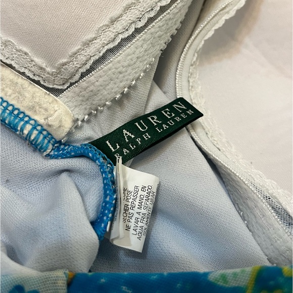 Ralph Lauren One Piece Bathing Suit with Cover Size 4 - Picture 5 of 8